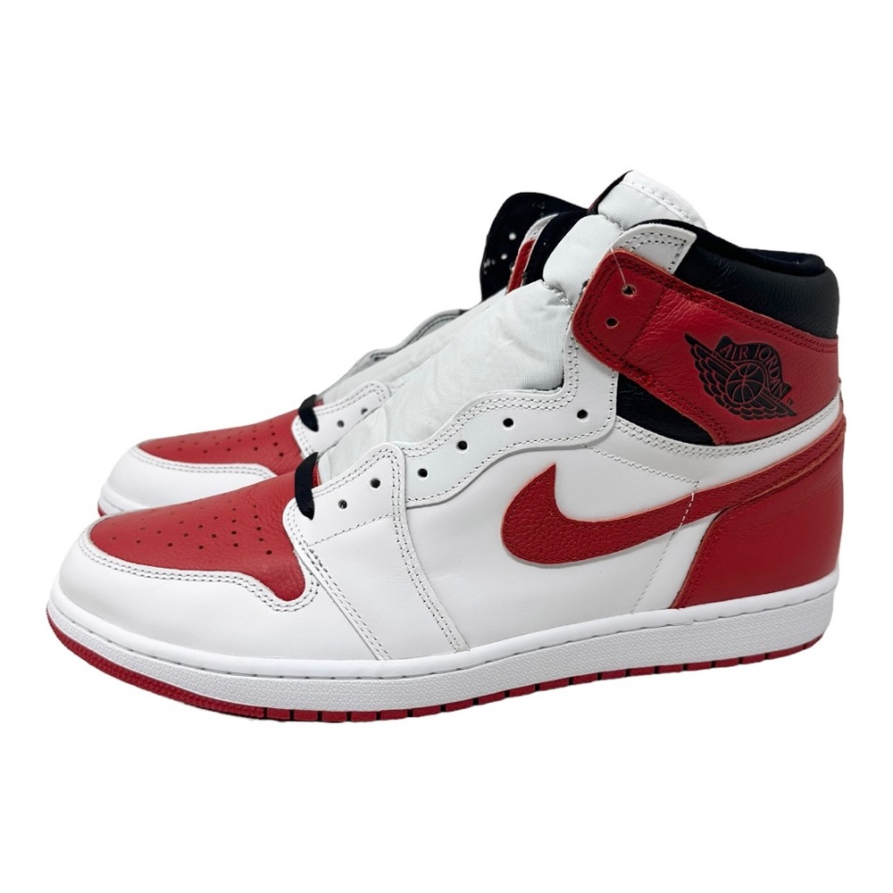 Air Jordan 1 Retro High OG Heritage 555088161 White/University Red/Black Sz 14 - Picture 3 of 9